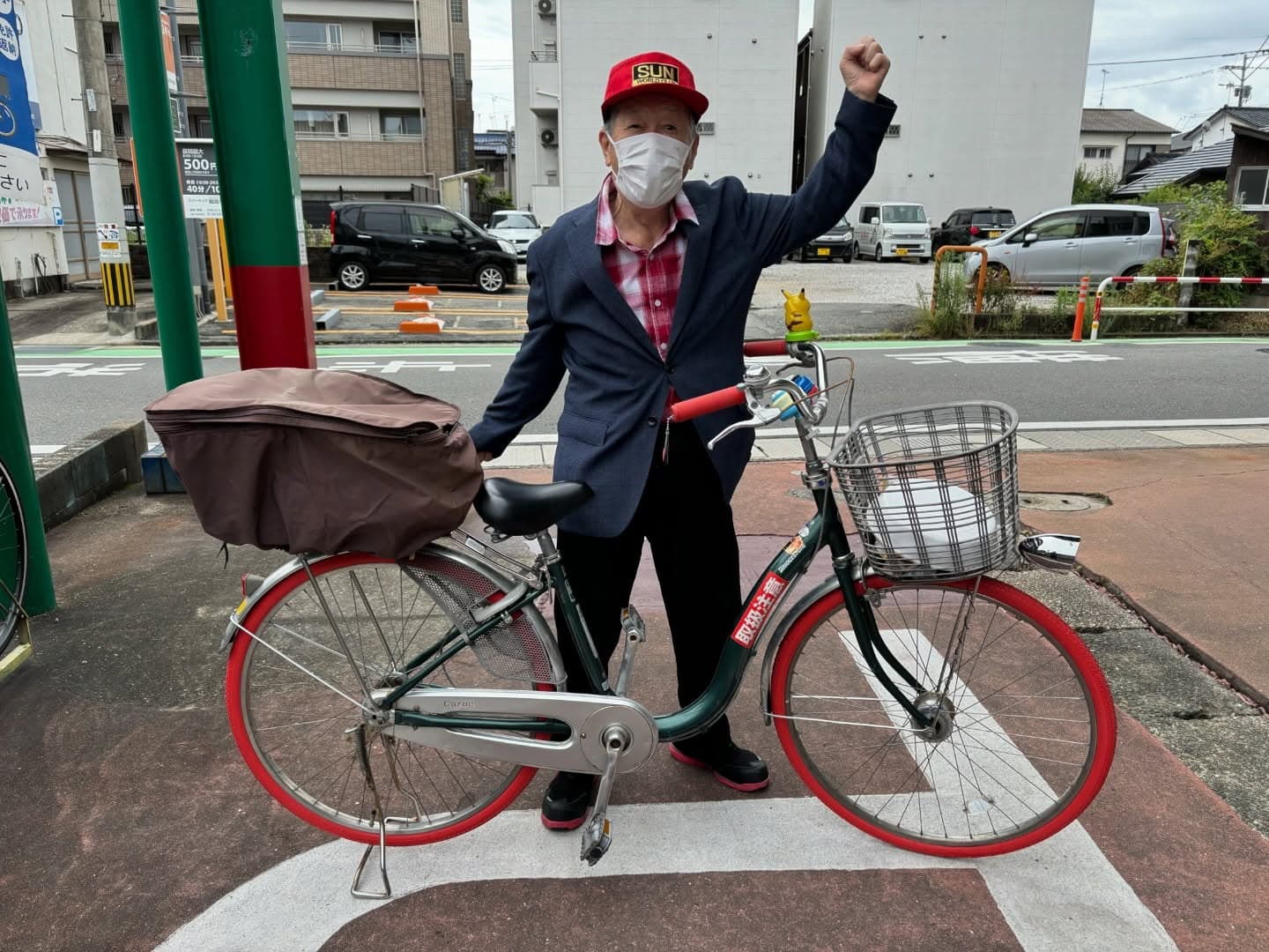 カラータイヤで安全・気分向上